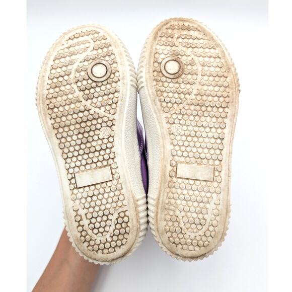 Tucker + Tate Tabitha Mary Jane Flat Girls Metallic Purple Size US10M EU27 - Picture 7 of 11